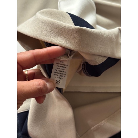 TOMMY HILFIGER Womens Multicolor Round Neck BackZip Midi Slip Dress Sz‎ 14 - Picture 3 of 9